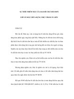 SỰ THÔI NHIỄM MÀU CỦA BAO BÌ CHẤT DẺO ĐƠN LỚP CÓ MÀU CHỨA ĐỰNG THỰC PHẨM ĂN LIỀN pdf