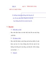 Giáo Án Toán Học :đại số 6 Tiết 19+20 docx