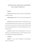 ĐẶC ĐIỂM LÂM SÀNG, VI KHUẨN HỌC VÀ GIẢI PHẪU BỆNH HỌC CỦA BỆNH LÝ VIÊM MŨI TEO potx