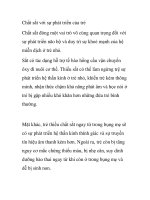 Chất sắt với sự phát triển của trẻ doc