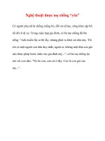 Nghệ thuật được mẹ chồng “yêu” potx