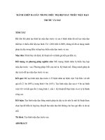 MẢNH GHÉP DA DÀY TRONG ĐIỀU TRỊ HẸP HAY THIẾU NIỆU ĐẠO TRƯỚC VÀ SAU doc