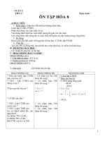 GIÁO án HOÁ 9 hay chuẩn