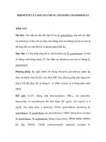 PHẢN ỨNG LAO TỐ IDR TRONG CHẨN ĐOÁN VÀ ĐIỀU TRỊ BỆNH LAO docx