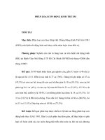 PHÂN LOẠI CƠN ĐỘNG KINH TRẺ EM ppsx