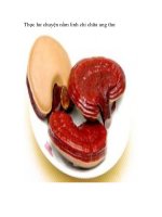 Thực hư chuyện nấm linh chi chữa ung thư pps