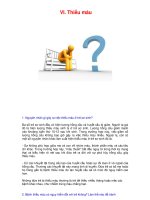 Câu hỏi về bé - Thiếu máu doc