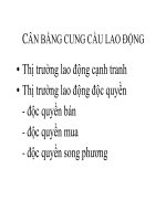 quá trình hình thành quy trình tất yếu cung cầu trong lao động p4 ppt