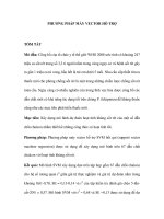 PHƯƠNG PHÁP MÁY VECTOR HỖ TRỢ pdf