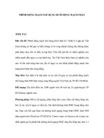 PHÌNH ĐỘNG MẠCH CHỦ BỤNG DƯỚI ĐỘNG MẠCH THẬN pot