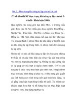 Bài 3 - Thực trạng khả năng tự lập của trẻ 5-6 tuổi pps