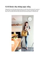 Gi-lê khoác nhẹ nhàng ngày nắng pps