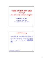 Trạm và nhà máy điện - chế độ làm việc của điểm trung tính pot