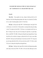 SO SÁNH VIỆC ĐÁNH GIÁ THỂ LỰC BẰNG XE ĐẠP LỰC KẾ VÀ HÔ HẤP KÝ CỦA THANH pdf