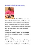 Khám phá khả năng học tập của trẻ mầm non ppt