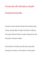 Tại sao bạn cần một luật sư chuyển nhượng thương hiệu ppsx