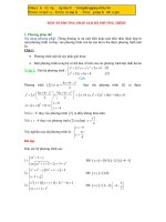 một số phương pháp giải hệ phương trình