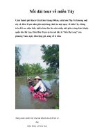 Nối dài tour về miền Tây pdf