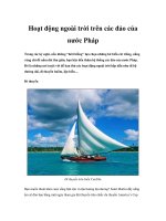 Hoạt động ngoài trời trên các đảo của nước Pháp pdf