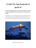 Có một Tây Tạng hoang dại và quyến rũ potx