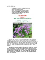 quá trình hình thành từ điển thảo mộc dược học p3 pptx