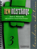 new interchange 3 teacher''''s book