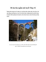 Đi tàu lửa ngắm núi tuyết Thụy Sĩ doc