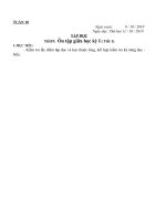 Giáo án lớp 4 năm 2011 - Tuần 10 pot