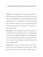 TẠO HÌNH HẬU MÔN – HỒI TRÀNG CÓ KỸ THUẬT J-POUCH docx