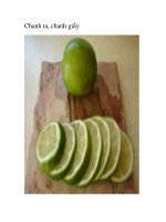 Chanh ta, chanh giấy pot