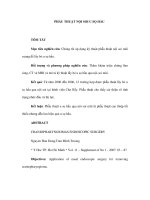 PHẪU THUẬT NỘI SOI U SỌ HẦU pps