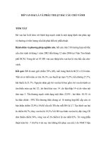 HỞ VAN HAI LÁ VÀ PHẪU THUẬT BẮC CẦU CHỦ-VÀNH pdf