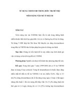 SỬ DỤNG CORTICOID TRONG ĐIỀU TRỊ HỖ TRỢ VIÊM MÀNG NÃO MỦ Ở TRẺ EM pptx