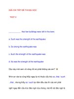 GIẢI CHI TIẾT ĐỀ THI ĐẠI HỌC TEST 2 pptx