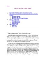 BÀI 4: THUẾ SỬ DỤNG ÐẤT NÔNG NGHIỆP potx