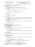 Đề thi Cao đẳng môn Toán- năm 2010 ppt