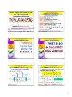 Chương 4: Đo đạc dòng chảy doc