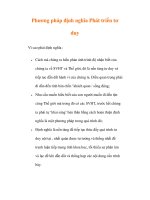 Phương pháp định nghĩa Phát triển tư duy pot