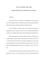NGUY CƠ NGỘ ĐỘC THỰC PHẨM DO ĐỘC TỐ RUỘT CỦA STAPHYLOCOCCUS AUREUS ppt