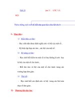 Giáo Án Toán Học :đại số 6 Tiết 25+26 ppt