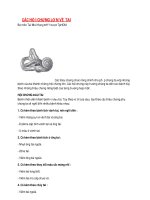 CÁC HỘI CHỨNG LỚ N VỀ TAI ppsx