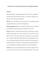 MỘT SỐ YẾU TỐ ẢNH HƯỞNG ĐẾN BỎ SÓT TRÀN KHÍ MÀNG PHỔI potx