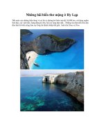 Những bãi biển thơ mộng ở Hy Lạp ppsx