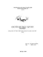 ĐẦU TƯ TRỰC TIẾP NƯỚC NGOÀI ĐỐI VỚI CÁC NƯỚC pot