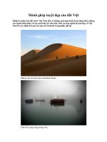 Mảnh ghép tuyệt đẹp của đất Việt pptx