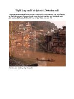 ''''Ngôi làng muối'''' có lịch sử 1.700 năm tuổi ppt