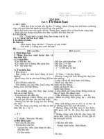 Bộ giáo án lớp 4 năm học 2010 - 2011 - tuần 3 pptx