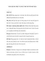 BÀNG QUANG TRỰC VỊ (THAY THẾ NỐI VỚI NIỆU ĐẠO) ppt