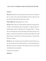 ĐỘ AN TOÀN CỦA PROPOFOL TRONG NỘI SOI ĐƯỜNG TIÊU HÓA potx