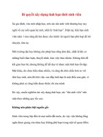 Bí quyết xây dựng tình bạn thời sinh viên pdf